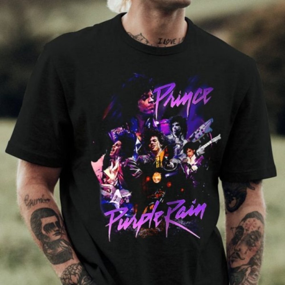 Prince Purple Rain Rock Lovesexy Tshirt